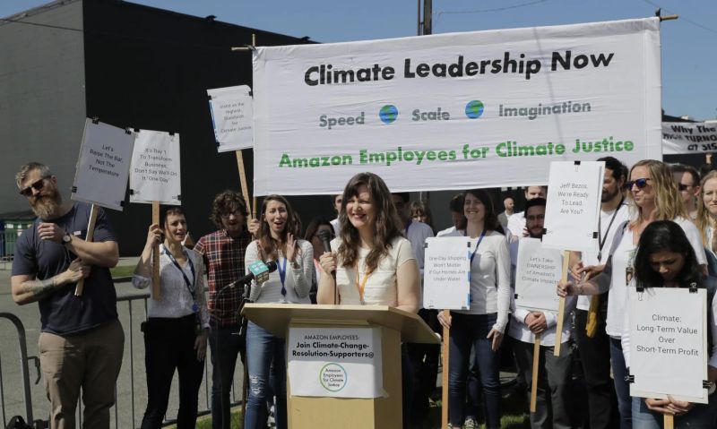 Amazon Threatened to Fire Employees for Speaking Publicly on Climate Change