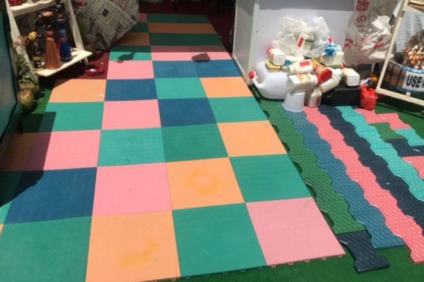 Delhi-Based Startup Makes Colourful Floor Tiles From Recycled Plastic