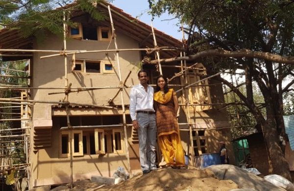 Environmentally-Conscious Couple Builds Modern Mud House in Pune