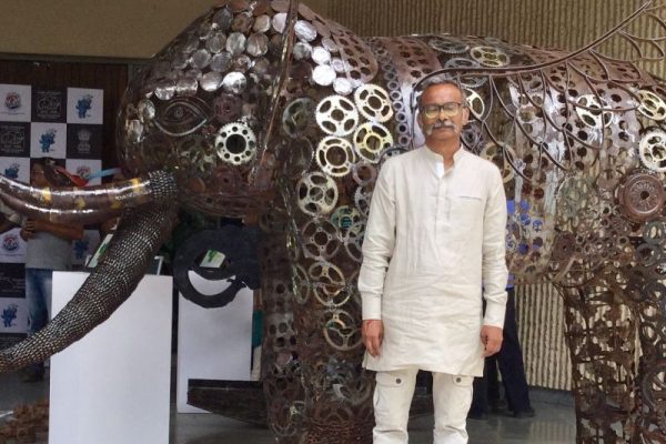 Gopal Namjoshi Reshapes Discarded Iron Scrap to Beautiful Art Pieces