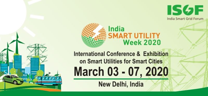 ISGF to Commence India Smart Utility Week 2020 From March 3