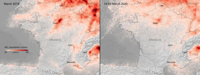 COVID-19 Lockdown Reveals Decline in Air Pollution Throughout the World