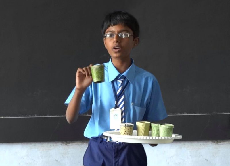 Tenith Adithyaa, Banana Leaf technology - Upcycling Youth Icons of India Turning Trash Into Treasure