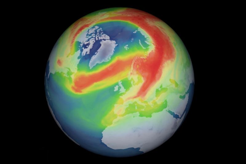 Depletion and Recovery of Ozone Layer Throughout the Time