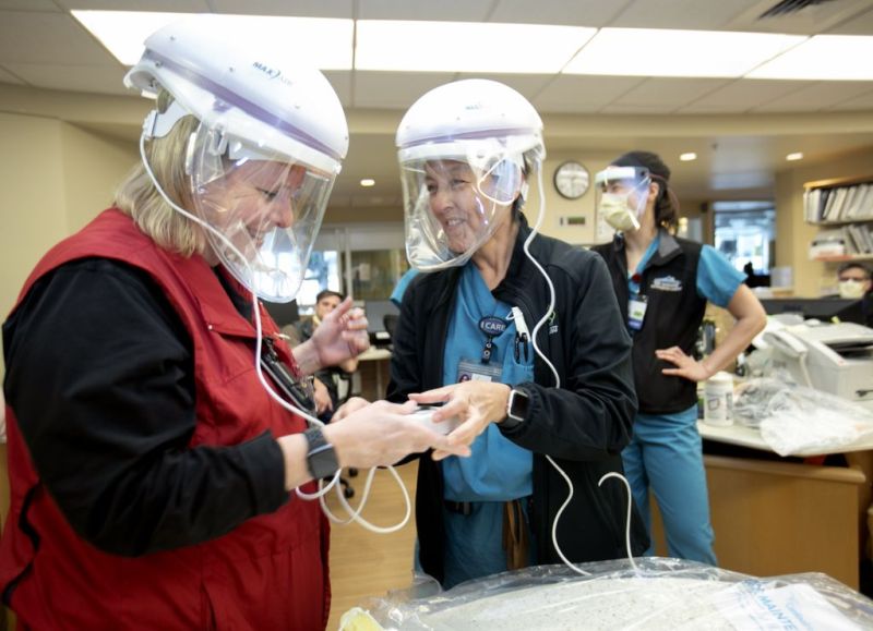 Nike's PPE Face Shield to Help Frontline Healthcare Workers Amid Coronavirus 