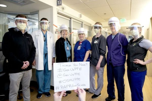free nikes for health care workers