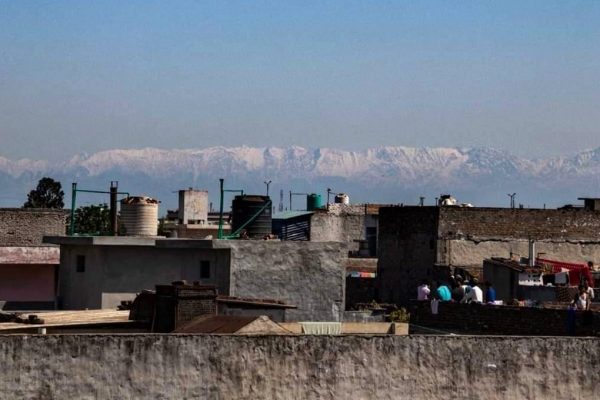 View of Dhauladhar Mountains from Jalhandhar - Punjab_1