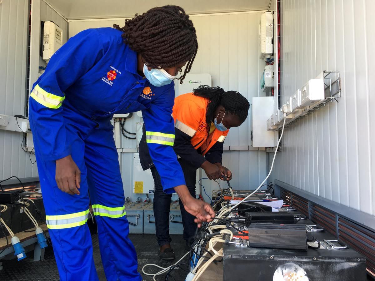 Electric-Powered Motorcycle Brings Income to Poor Women in Zimbabwe