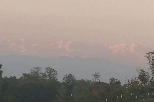 Himalayas Are Visible from Village in Bihar Owing to Lack of Pollution