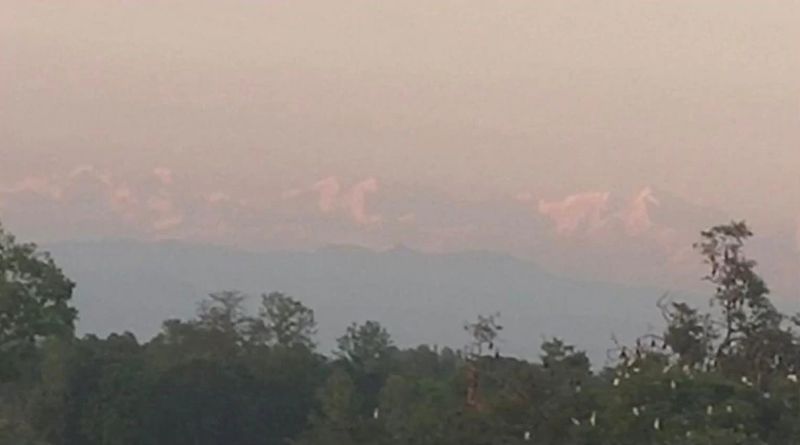 Himalayas Are Visible from Village in Bihar Owing to Lack of Pollution