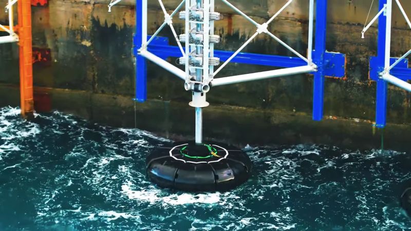 Hybrid Floating Platform to Generate Wind, Solar and Wave Energy