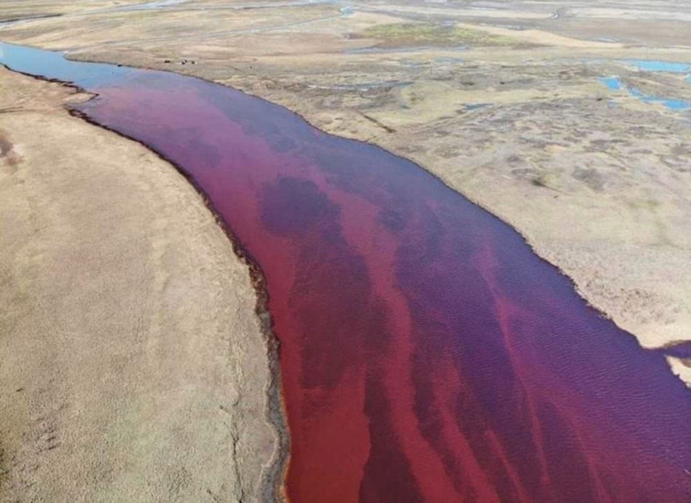 Oil Spill in Russia Could Pollute the Arctic Ocean after Large Lake