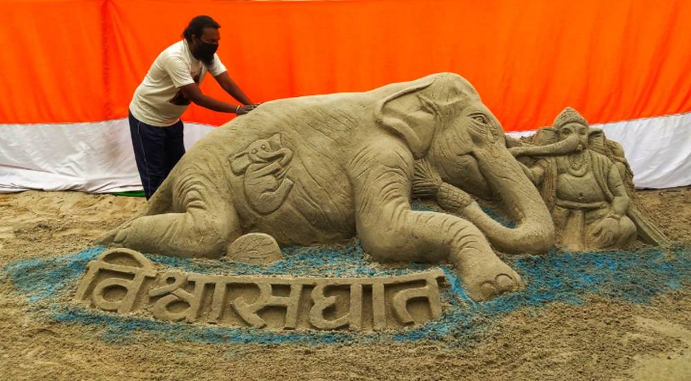 Pregnant Elephant Killed in Kerala - Artwork