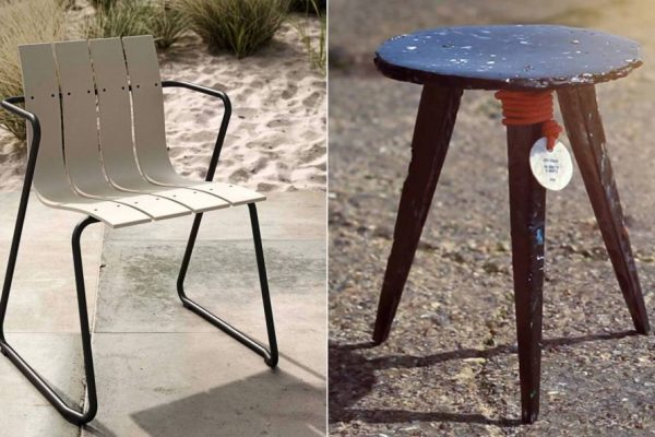 Furniture made from Ocean Plastic