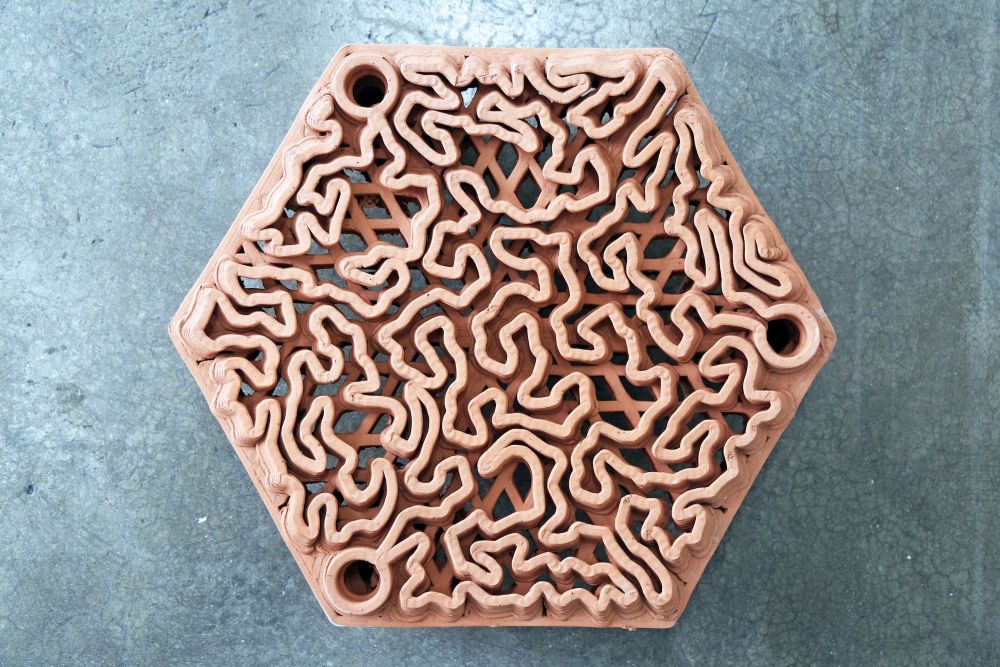 3D-Printed Terracotta Tiles to Restore Growth of Coral Reefs