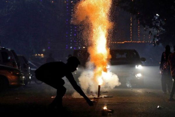 Indian States Ban Firecrackers Ahead of Diwali Due to Air Pollution and COVID-19 Risk