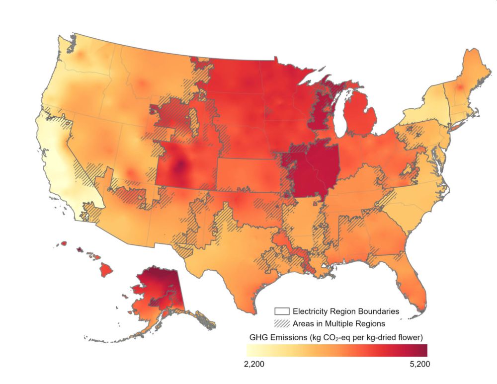 Excessive Cannabis Production in US has led to Massive Carbon Footprint