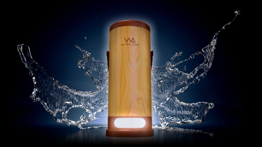 WaterLight is an Eco Friendly Lantern Powered by Saltwater