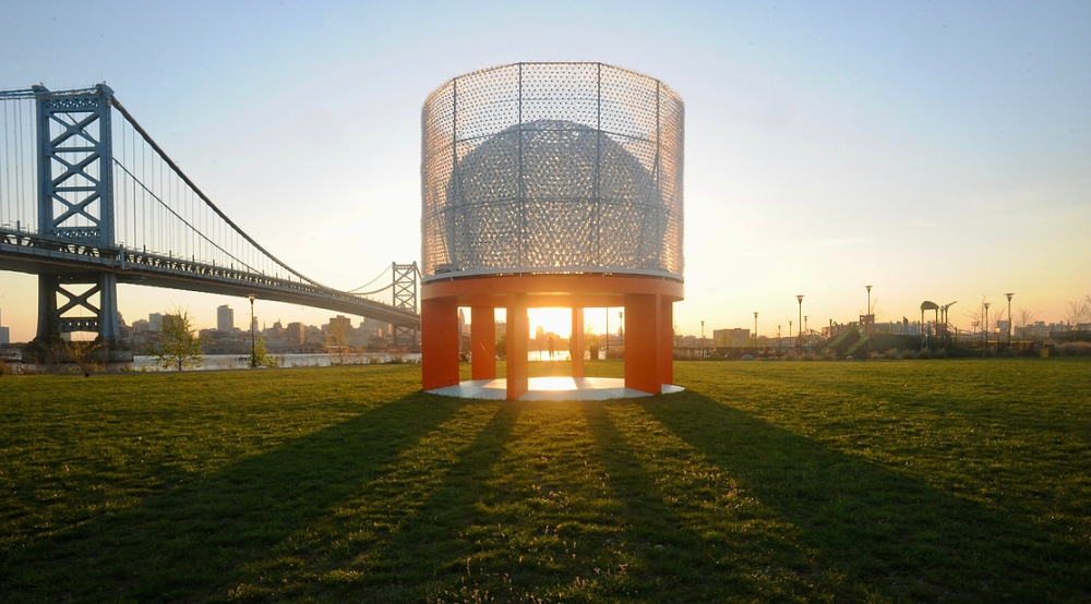 SLO Architecture Build Turntable From Discarded Plastic Bottles and Facemasks