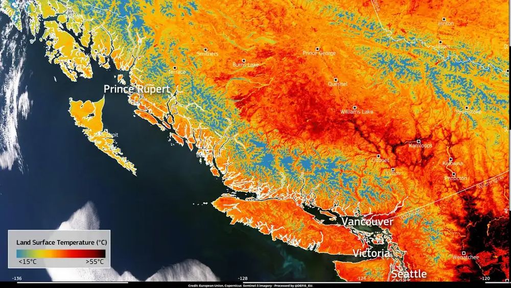 Pacific Northwest Continues to Bake under Scorching Heat Wave