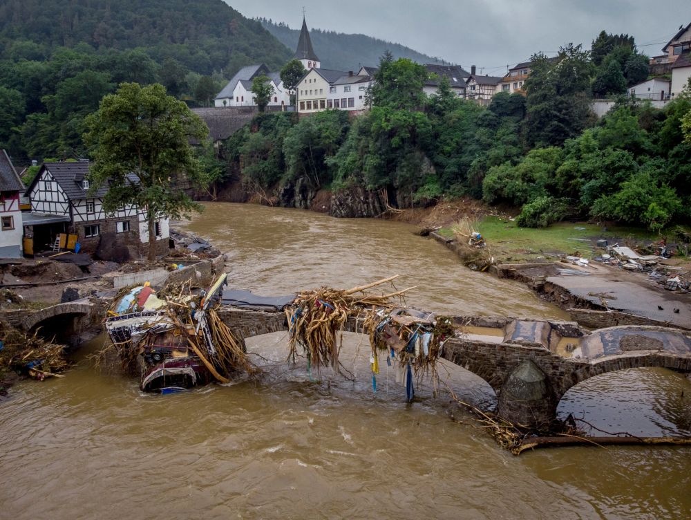 Destructive Flooding in Western Europe Inflicts Death and Damage