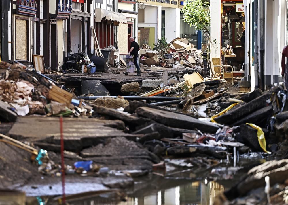 Destructive Flooding in Western Europe Inflicts Death and Damage