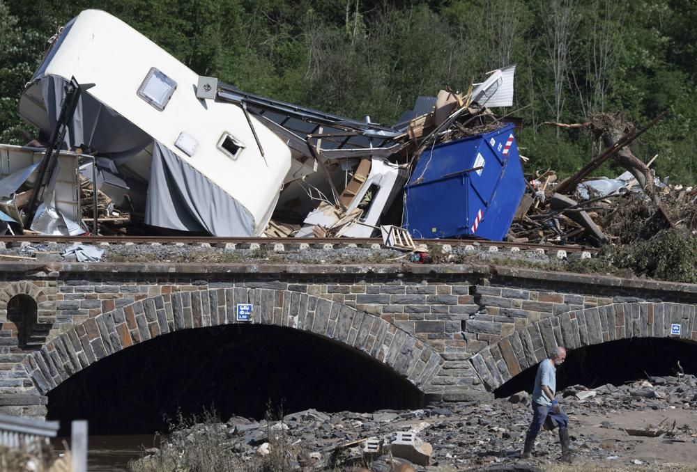 Destructive Flooding in Western Europe Inflicts Death and Damage