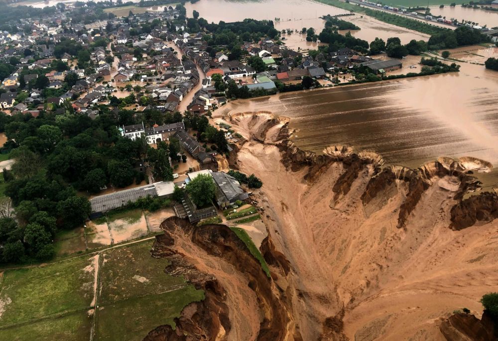 Destructive Flooding in Western Europe Inflicts Death and Damage