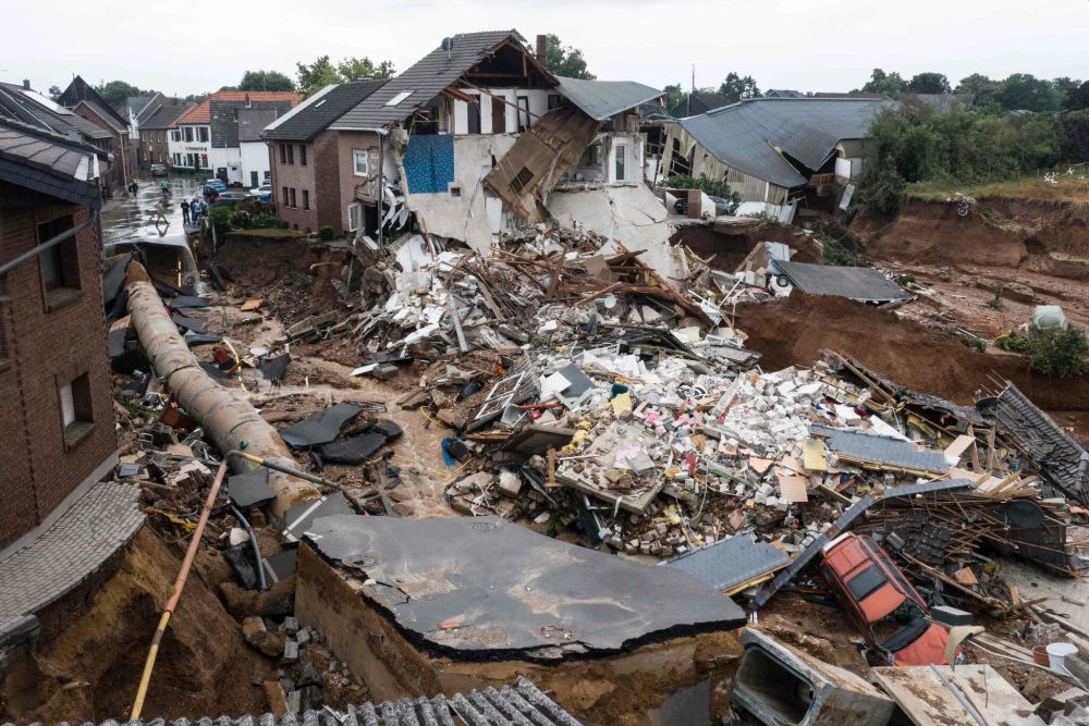Destructive Flooding in Western Europe Inflicts Death and Damage