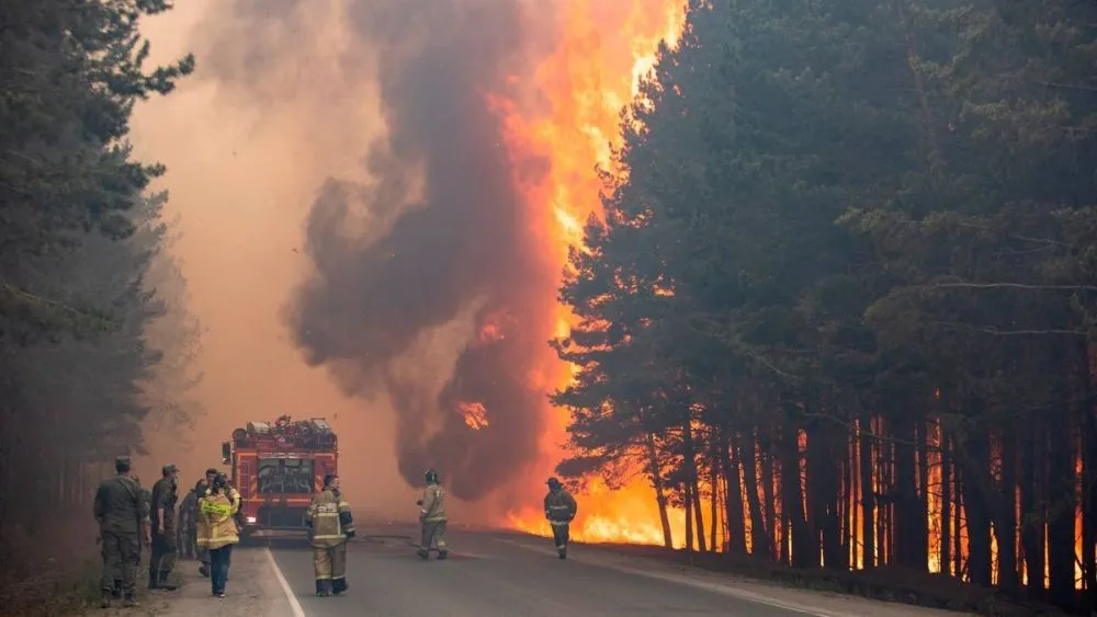 Unprecedented Heatwave Spark Forest Fires in Yakutsk Region of Siberia