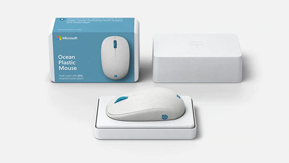 Microsoft’s The Ocean Plastic Mouse, a Sustainable and Ecofriendly Peripheral 