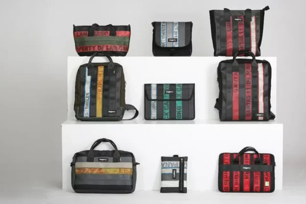 Startup Recycles Old Seatbelts from Scrapped Cars to Make Bags