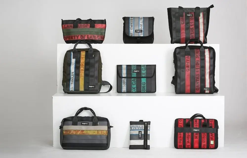 Startup Recycles Old Seatbelts from Scrapped Cars to Make Bags