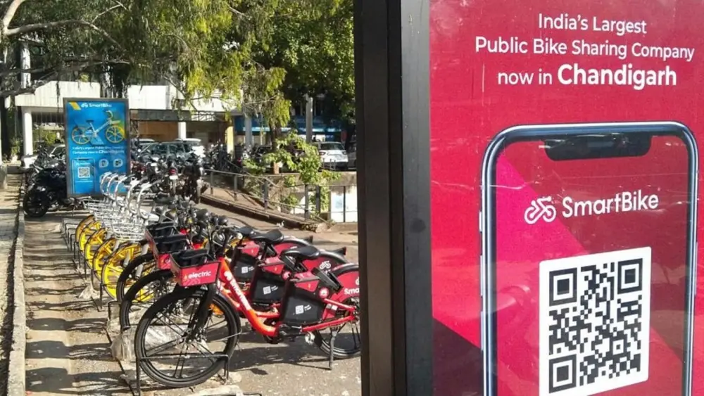 Vandalism Vexes Chandigarh’s Public Bike-sharing Cycle Project