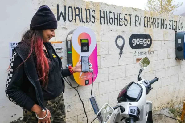 World’s highest EV Charging Station Established in India's Spiti Valley