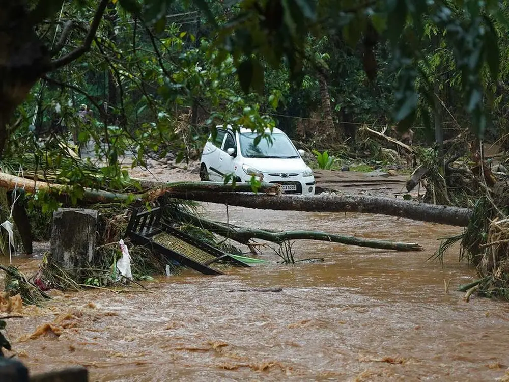 Heavy Rains Trigger Landslides and Floods in South India, 25 Dead
