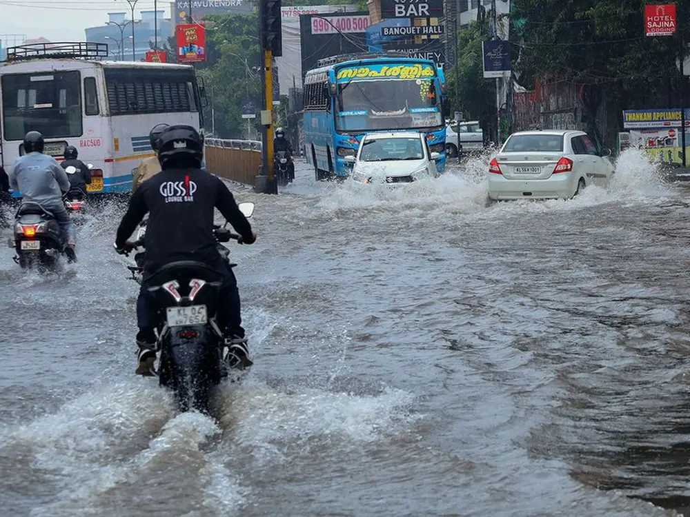 Heavy Rains Trigger Landslides and Floods in South India, 25 Dead