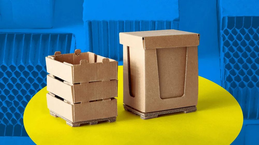 Ikea's plastic-free packaging