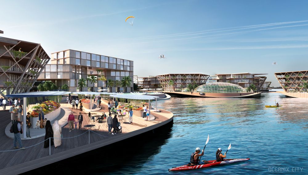 UN Unveils Plans for World’s First Self-sufficient Floating city_OCEANIX