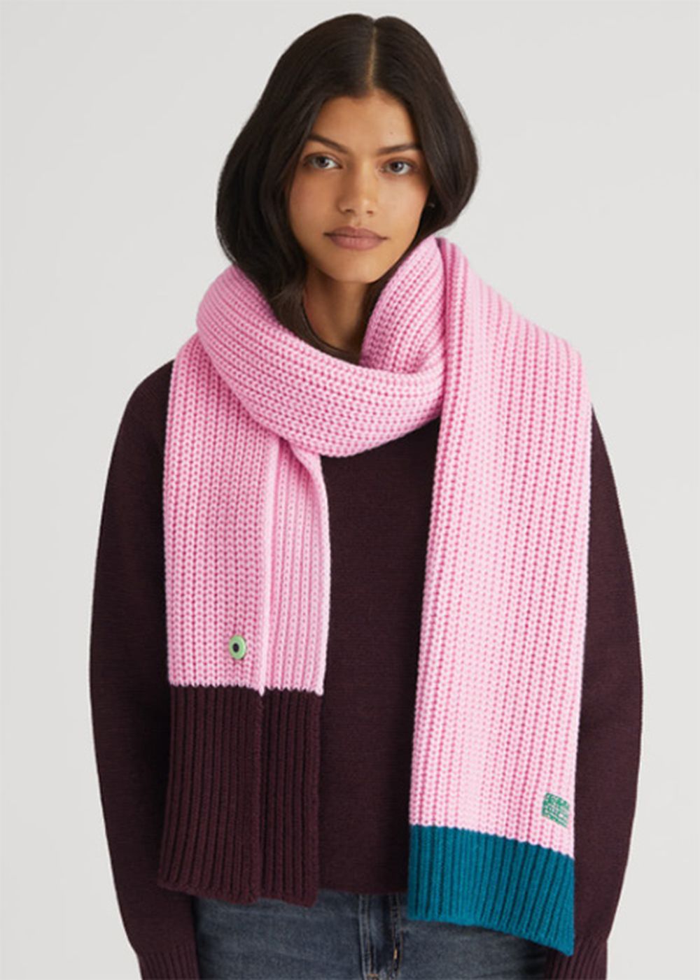 Eco-Friendly merino wool scarf