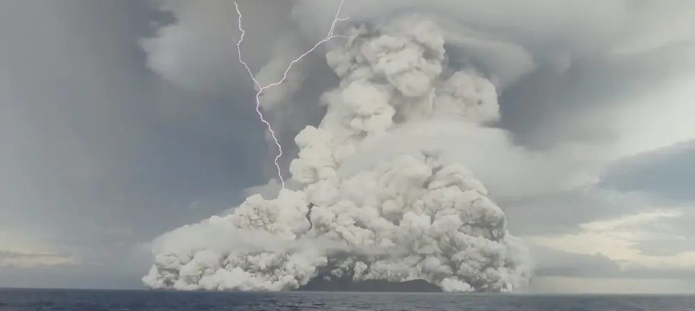 Authorities Assess Damage After Tonga Volcano Eruption and Tsunami