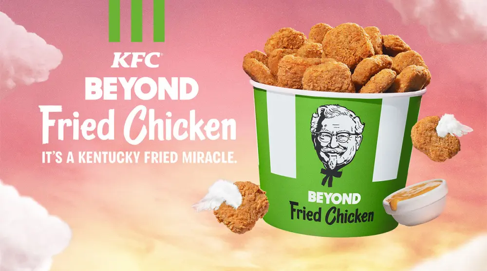 KFC plant-based Beyond fried chicken