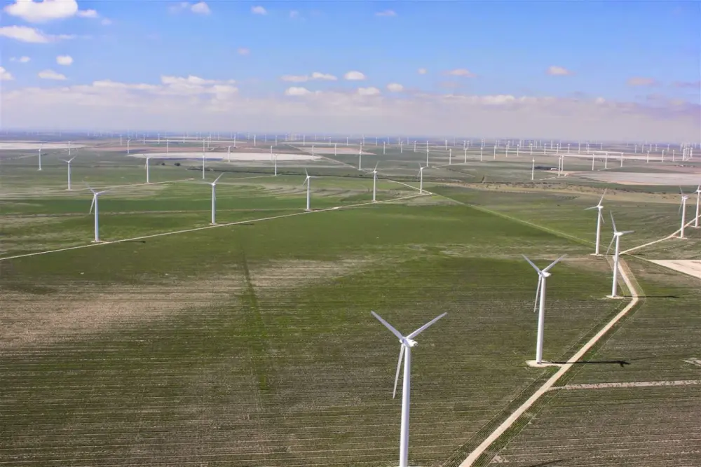 Largest Onshore Wind Farms in World - Horse Hollow Wind Energy Center, US