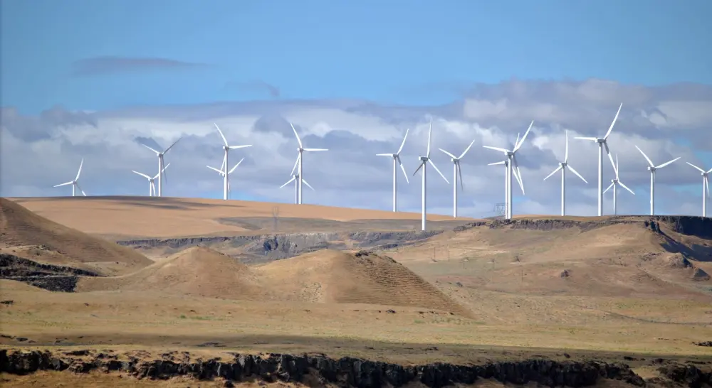 Largest Onshore Wind Farms in World - Shepherds Flat Wind Farm, US