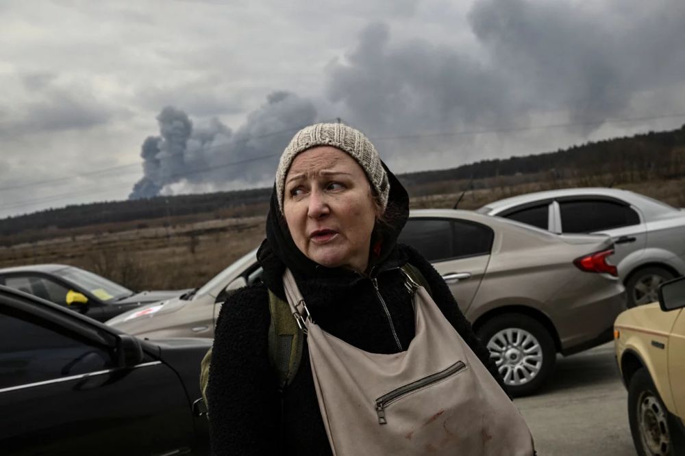 Ukraine Russia War Environmental Impacts - Displacement and Pollution