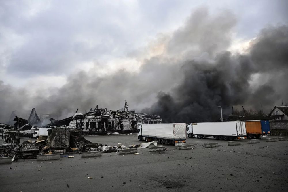 Ukraine Russia War Environmental Impacts - Plumes of toxic Air