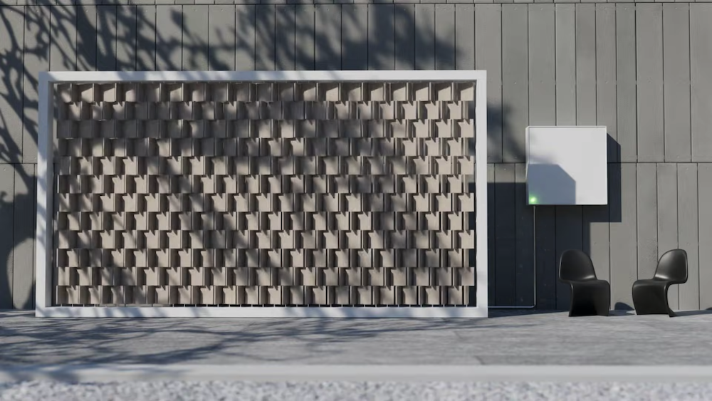 Joe Doucet's Aesthetic Wind Turbine Wall Can Power Your Home