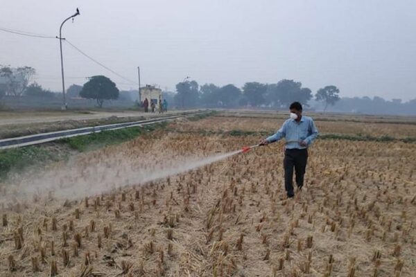 Microbial Spray Brings a Ray of Hope to Solve Air Pollution in India