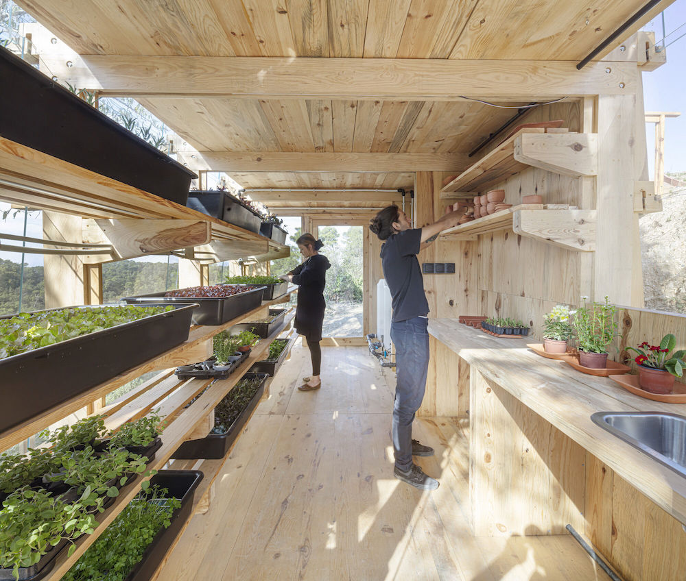 Solar Greenhouse - Self-sufficient Food Cultivation System by IAAC