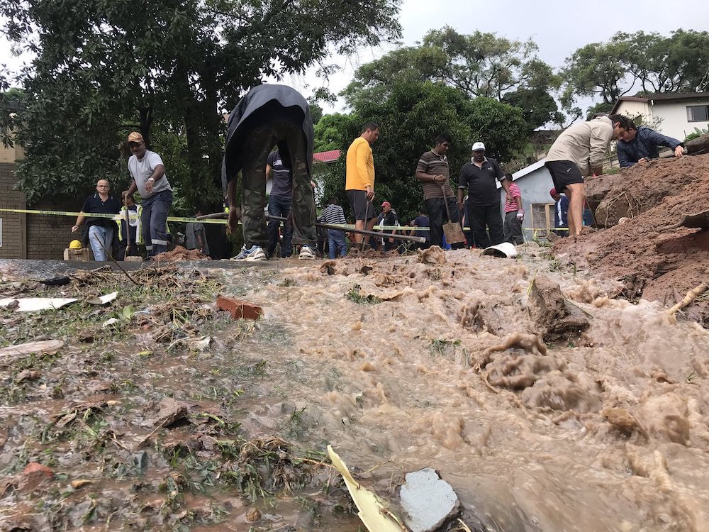 South Africa Deploys Troops to Help Those Affected by Durban Floods